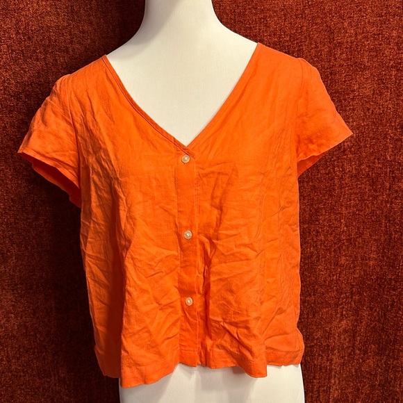 Gap linen top size L - Picture 1 of 5